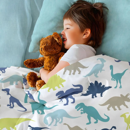 Комплект детского постельного белья «Динозавры»