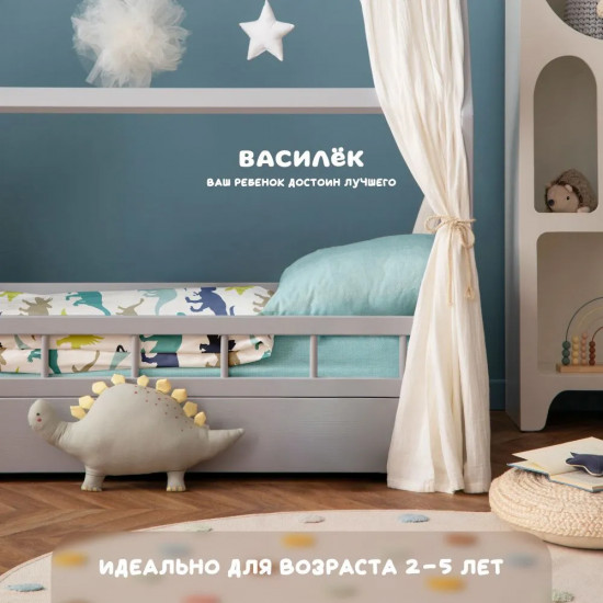 Комплект детского постельного белья «Динозавры»