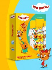 Комплект детского постельного белья «Три кота» - Фото 7