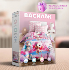 Комплект детского постельного белья «Мир единорожек» - Фото 6