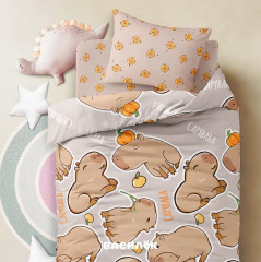 Комплект детского постельного белья «Капибара» - Фото 1