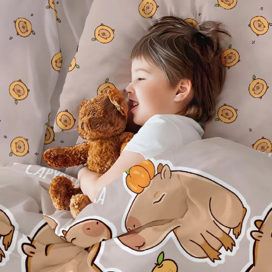 Комплект детского постельного белья «Капибара»