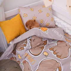 Комплект детского постельного белья «Капибара» - Фото 5