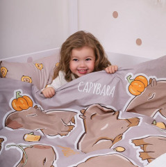Комплект детского постельного белья «Капибара» - Фото 8