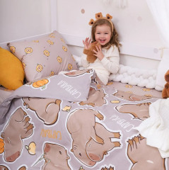 Комплект детского постельного белья «Капибара» - Фото 12