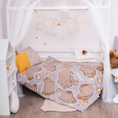 Комплект детского постельного белья «Капибара» - Фото 13