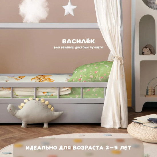 Комплект детского постельного белья «Сказочные лисята»