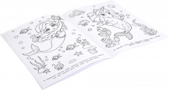 Раскраска «Принцессы, русалочки, единороги» - Фото 3