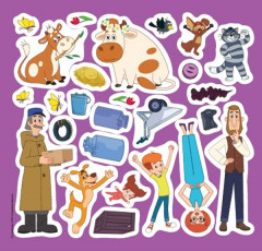 Наклей мультик. Союзмультфильм. Простоквашино. Добро пожаловать - Фото 1