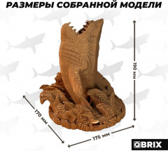 3D пазл «Акула органайзер» - Фото 6