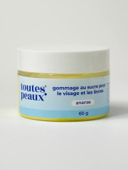 Скраб для лица и губ сахарный «Ананас» - Фото 5