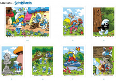 Раскраска «Les Schtroumpfs» - Фото 2