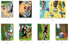 Раскраска «Les Schtroumpfs» - Фото 3