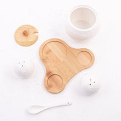 Набор банок на подставке с ложкой - Фото 6