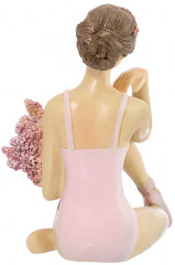 Статуэтка «Балерина с цветами в розовом» - Фото 5
