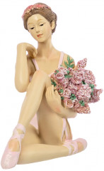 Статуэтка «Балерина с цветами в розовом» - Фото 7