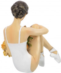 Статуэтка «Балерина с цветами в белом» - Фото 7