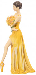 Статуэтка «Балерина с цветами в желтом» - Фото 5