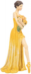 Статуэтка «Балерина с цветами в желтом» - Фото 8