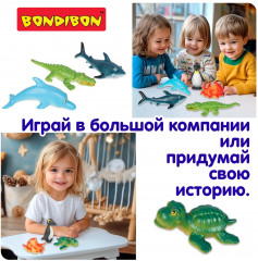 Набор фигурок «Мультпланета. Животные океана» - Фото 11