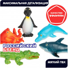 Набор фигурок «Мультпланета. Животные океана» - Фото 13