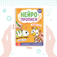 Нейропрописи «Симметрия и асимметрия» - Фото 1