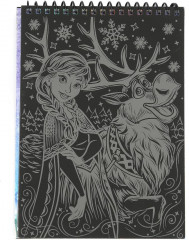 Блокнот-гравюра «Снежная принцесса» - Фото 2
