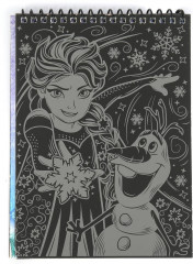Блокнот-гравюра «Снежная принцесса» - Фото 3