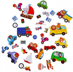 Книжка-игрушка «Магнитный транспорт» - Фото 3