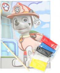 Аппликация из песка «Щенячий патруль» - Фото 4