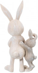 Фигурка декоративная «Зайка и зайчонок» - Фото 6