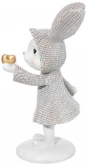 Фигурка декоративная «Зайка в бежевом плаще» - Фото 5
