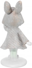 Фигурка декоративная «Зайка в бежевом плаще» - Фото 6