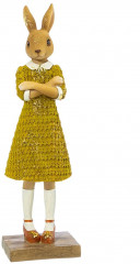 Фигурка декоративная «Зайка в платье» - Фото 3