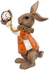 Фигурка декоративная «Кролик с часами» - Фото 4