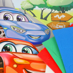 Аппликация из ЭВА «Тачки» - Фото 3