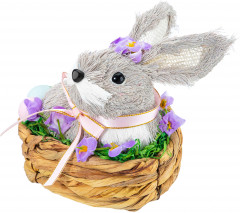 Украшение пасхальное «Кролик в гнезде» - Фото 6