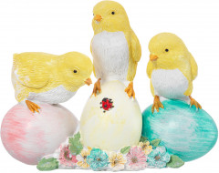 Фигурка декоративная «Цыплята на яйцах» - Фото 3