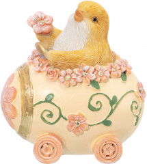 Фигурка декоративная «Цыпленок в яйце на колесиках» - Фото 3