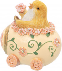 Фигурка декоративная «Цыпленок в яйце на колесиках» - Фото 4