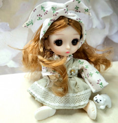 Кукла шарнирная «Солоха» - Фото 3