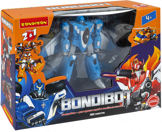 Трансформер «Bondibot 2в1. Робот-самолет»
