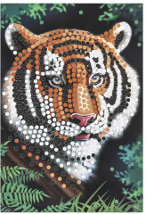 Картина из пайеток «Тигр» - Фото 3