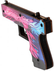 Деревянное декоративное изделие «Пистолет» - Фото 1