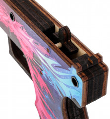 Деревянное декоративное изделие «Пистолет» - Фото 3