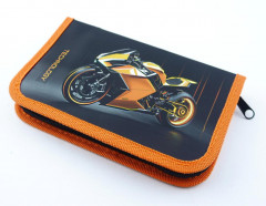 Пенал «Золотистый мотоцикл» - Фото 2