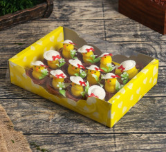 Набор фигурок «Цыпа в шляпке в гнезде с цветочками» - Фото 2