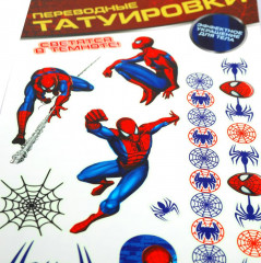 Татуировки переводные «Спайдер» - Фото 3