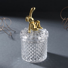 Шкатулка для украшений «Заяц. Ромбы» - Фото 1