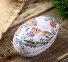 Шкатулка-яйцо «Кролики» - Фото 1